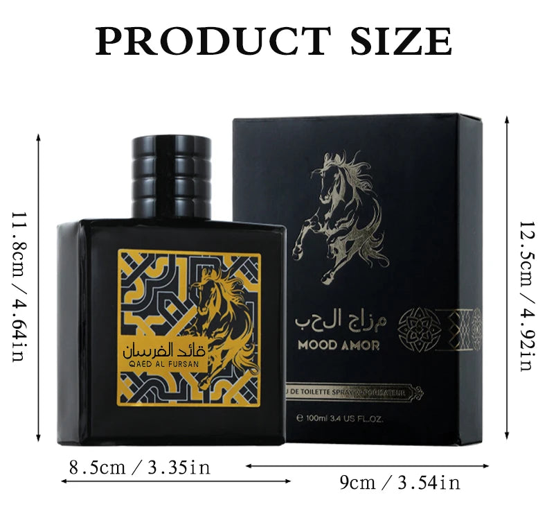 90ML Original Qaed Al Fursan Hair Body Spray High Quality Middle East Dubai Durable Portable Fruit Wood Fragrance for Men Women