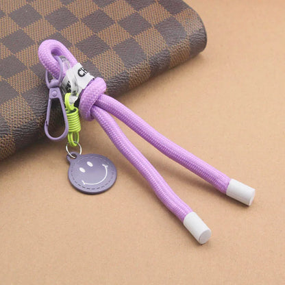 1Pcs Creative Lanyard Keychain Suitable For Mobile Backpacks Women Anti Loss Knot Pendants Keychain Decorations DIY Accessories