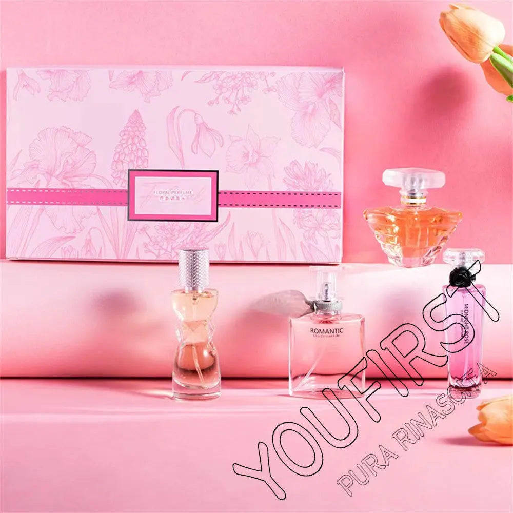 Brand 105ml Perfume Women Luxury Gift Box 4pcs Set Eau De Parfum Lasting Fragrance Perfumes Mujer Originales Floral Scent Spray