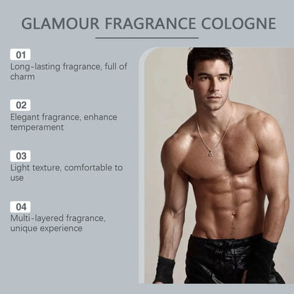 Light Fragrance Perfume Lasting Pheromone Enhance Confidence Charm Attracting Women Natural Fresh Scent Ocean Cologne Perfume