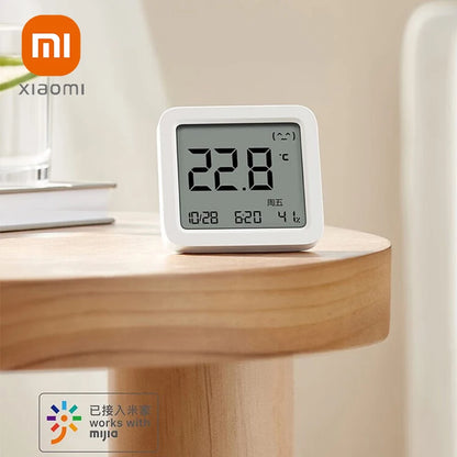 XIAOMI Mijia Smart Thermometer 3 Wireless Bluetooth LCD Thermo-Hygrometer High Precision Indoor Temperature and Humidity Sensor