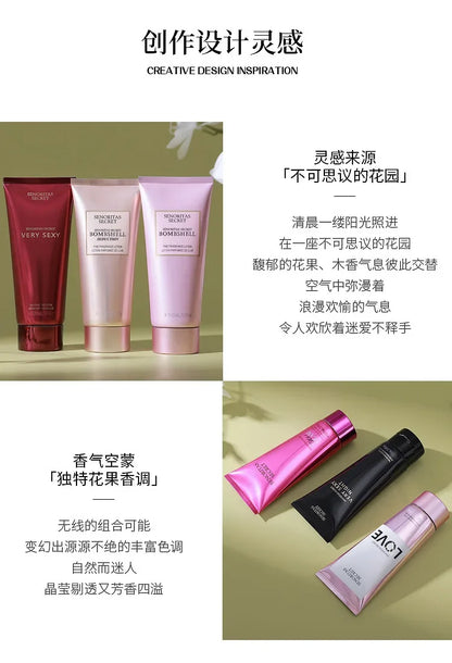 Victoria Body Milk Moisturizing & hydrating Long lasting fragrance Multi Aroma Fragrance Portable Female Skin care