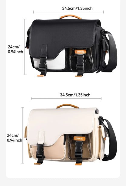 Ulanzi MS12 Messenger Bag Multi-functional Outdoor Camera Shoulder Sling Bag Video Digital Camera Photography Bag Waterproof