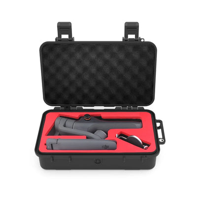 For DJI Osmo Mobile 6 Carrying Case: Lightweight, Waterproof and moisture-proof Hardcase with Secure Compartments for Tripod & A