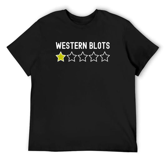 Western Blots One Star Rating - Funny Science, Funny Laboratory, Stem, Microbiology, Molecular Biology, Neuroscience, Ce T-Shirt