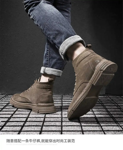 Chunky Long Barrel Men Sports Shoes Men Casual Kids Boots Grey Sneakers The Most Sold Botasky Footwear Exercise Outings