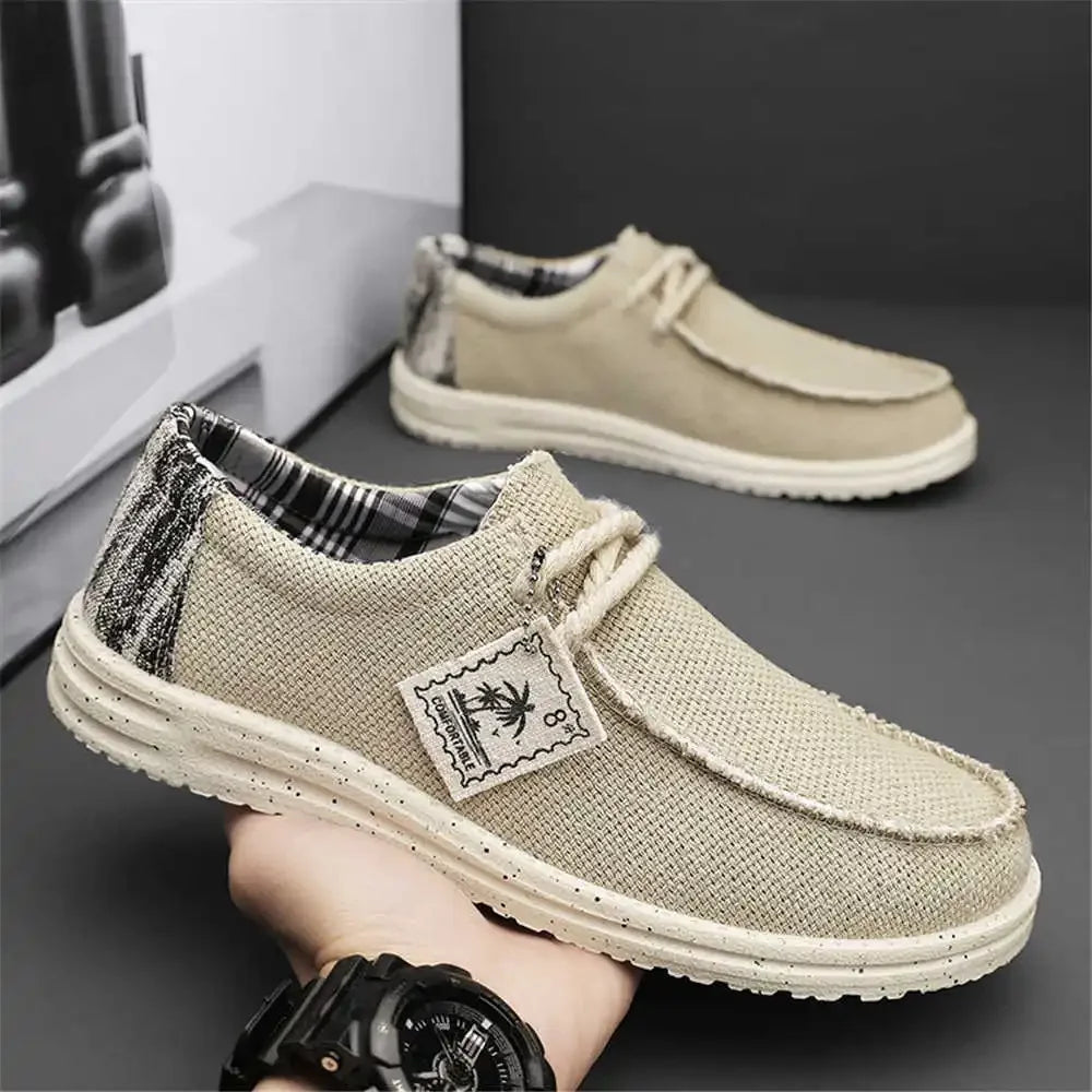 Round Foot Canvas Sneakers For Men Black Casual Red Basketball Man Shoes Sport Men Latest Offers Gifts School Tenys Sapa