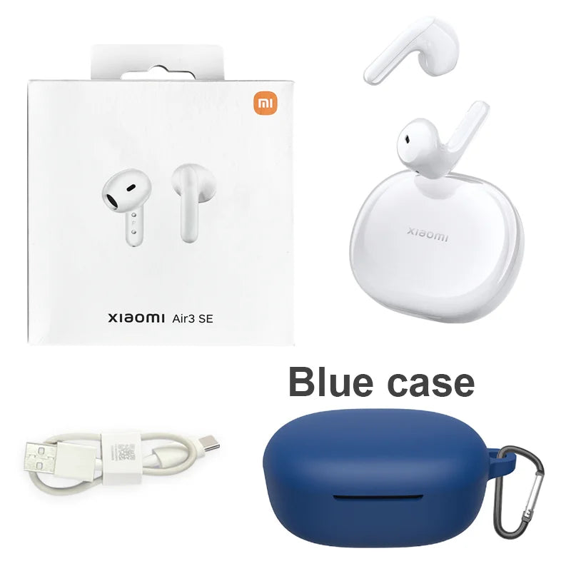 MIJIA Xiaomi Air3 SE White Fashion Bluetooth Earphones Chinese Version Ture Wireless Headset with Mic Touch Control Good Sound