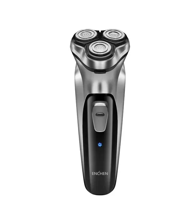 Youpin ENCHEN Blackstone Electrical Rotary Shaver For Men 3D Floating Blade Washable Type-C USB Rechargeable Shaving Smart Beard