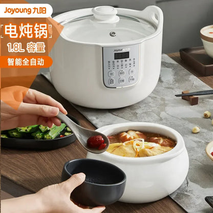 Joyoung electric stew pot electric stew pot Electric casserole porridge porridge Ceramic Cooking Appliances Kitchen Appliance