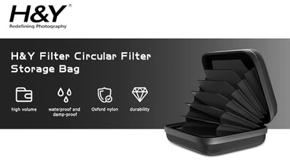 H&Y Filter Camera Lens Circular Filter Storage Bag