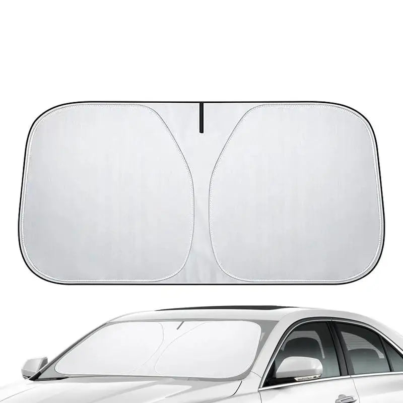 For Tesla Model 3/ Y Car Windshield Sun Shade Cover Auto Front Window Sunscreen Protector Sunshade Visors For Tesla Interior