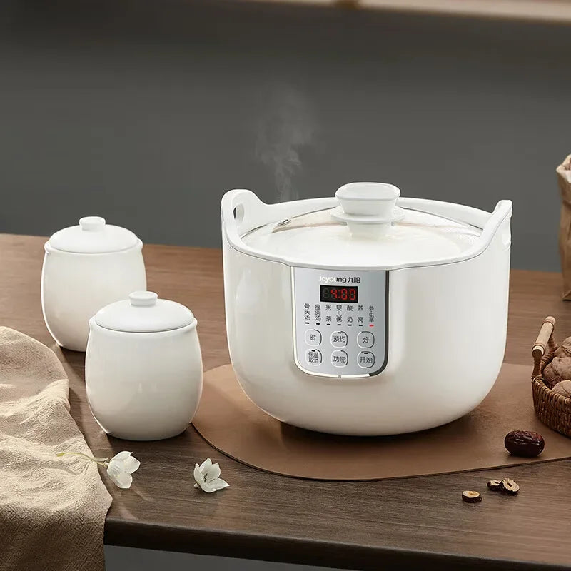 Joyoung electric stew pot electric stew pot Electric casserole porridge porridge Ceramic Cooking Appliances Kitchen Appliance