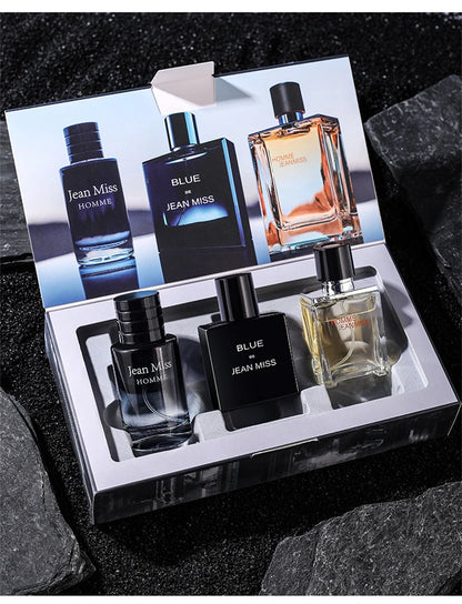 High Quality 90ml Men Perfume Gift Box 3pcs Set Colognes Fascination Man Profumo Uomo Lasting Attracting Women Parfums Homme