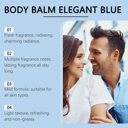 Body Perfume Balm Long Lasting Aroma Light Scent Deodorant Showing Confidence Charm Elegant Pocket Fragrance Balm For Men Women