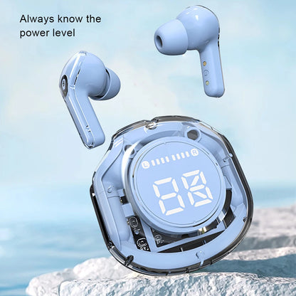 Air39 Transparent Fashion Noise Canceling Bluetooth 5.3 Earbuds Wireless Bluetooth Headset for Xiaomi Huawei iPhone Headphone