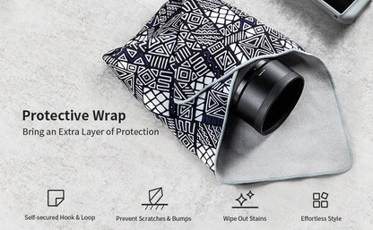 PGYTECH Camera Protective Wrap Anti-scratch Wrap Cloth Easy Wrapping and Safe Protection From Collissions For Canon Nikon Sony