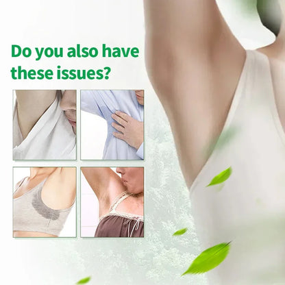 Underarm Odor Removal Spray 30ml Body Care Antiperspirant Underarm Perfume Deodorant for Men Women with Armpit Odor Removal