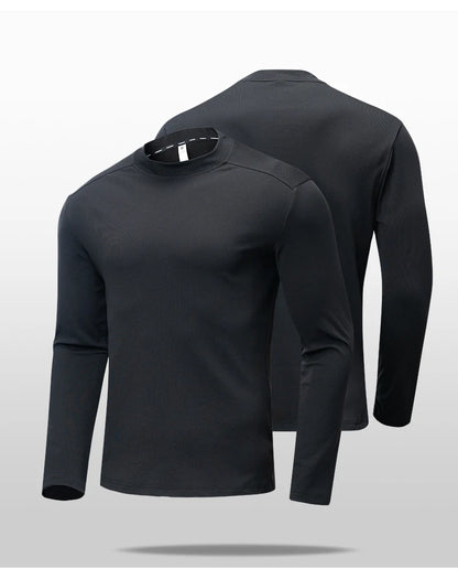 SBWL Men autumn and winter outdoor sports running fitness casual warm with long sleeve sports set indoor fitness casual clothing