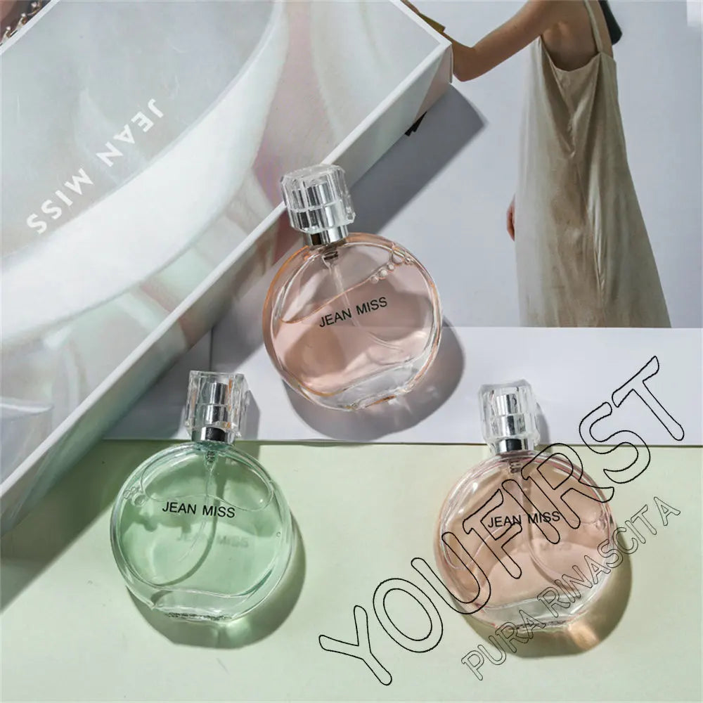 Luxury Brand Perfume Women 90ml Gift Box 3pcs Set Lasting Fragrance Floral Scent Eau De Parfum Pheromone Perfumes Aromatic Water