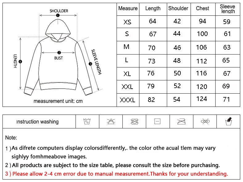 Letter PrintGraphic Hoodies Harajuku Vintage Street Sweatshirts Comfortable Soft Pullovers Autumn Men/women Fleece Sudadera Tops