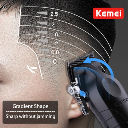 Kemei KM-2296 KM-2299 KM-1102 Hair Clipper Kit Men's Electric Shaver Hair Trimmer Machine Professional Hair Cutting Machine