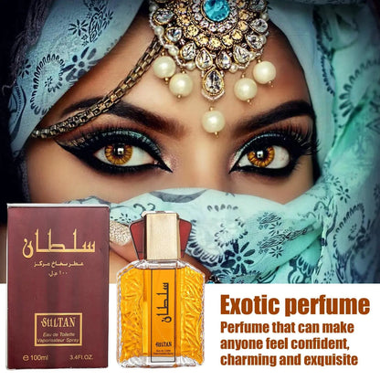 High Quality Men Perfume 100ml  Arabian Lasting Pheromone Fragrance Spray Unisex Plant Floral Scent Perfumes Arabes Originales