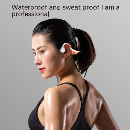 XIAOMI Mijia A20 Bone Conduction Neckband Wireless Earphones Bluetooth Headphones Sports Over Ear Headset With Mic Stereo Earbud