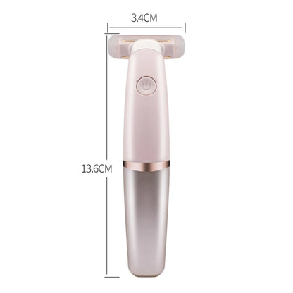 Portable USB rechargeable painless female shaver female leg and armpit hair shaver electric ladies shaving trimmer for women.