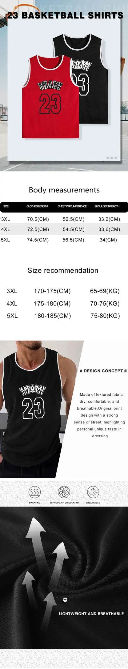 Summer Men's New Fashion James 23 Jersey Mesh Sweat-Absorbing Basketball Jerseys Comfortable Breathable Leisure Sports Tank Top