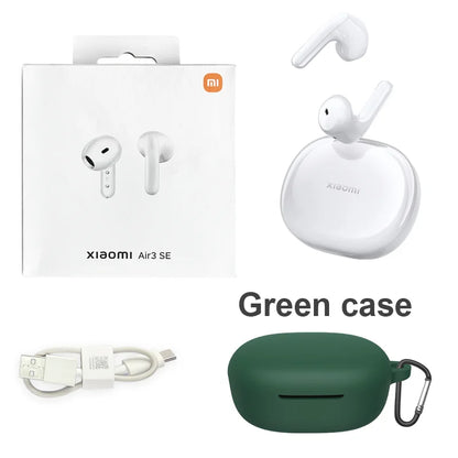 MIJIA Xiaomi Air3 SE White Fashion Bluetooth Earphones Chinese Version Ture Wireless Headset with Mic Touch Control Good Sound