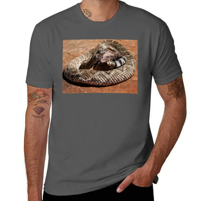 Western Diamondback Rattlesnake T-Shirt cute tops quick-drying for a boy heavy weight t shirts for men