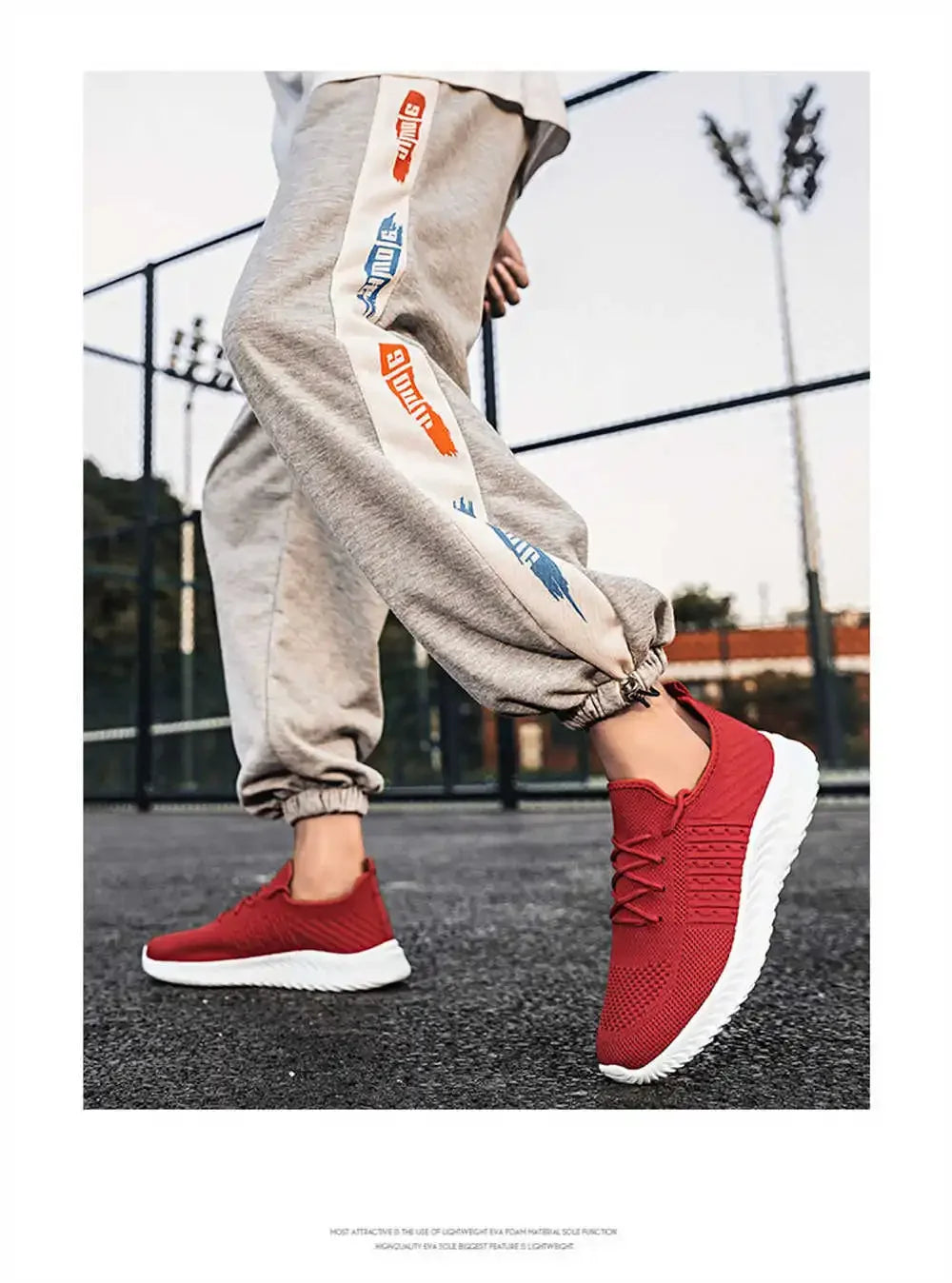 Knit Non-slip Sole Shoes Man 2024 Casual Men Summer Sneakers For Children Sports Basctt Tenids Life Suppliers The Most Sold