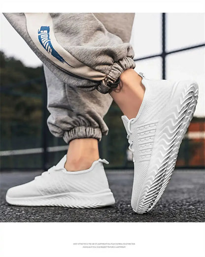 Knit Non-slip Sole Shoes Man 2024 Casual Men Summer Sneakers For Children Sports Basctt Tenids Life Suppliers The Most Sold