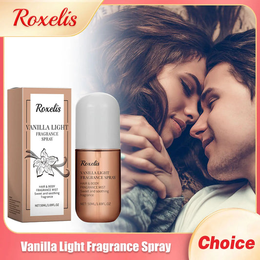 Vanilla Light Fragrance Spray Long Lasting Plant Scent Easy Carry Floral Pheromone Attract Men Date Flirting Gifts Women Perfume