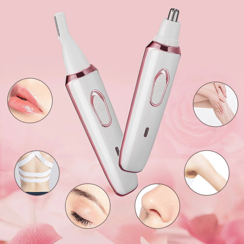 Xiaomi 4 In 1 Electric Lady Shaver Armpit Bikini Arm Leg Face Mustache Removal Painless Cordless Trimmer Razor Gifts Women