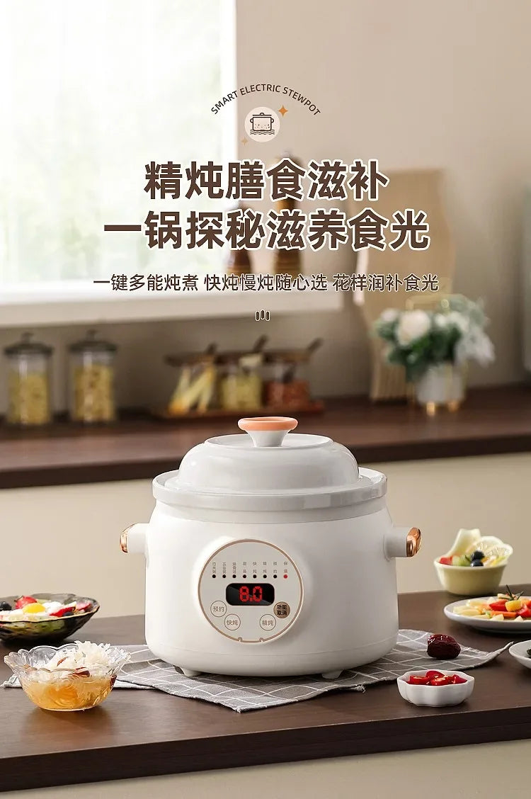 Electric stew pot household automatic new purple sand soup pot health electric casserole auxiliary cooking porridge pot