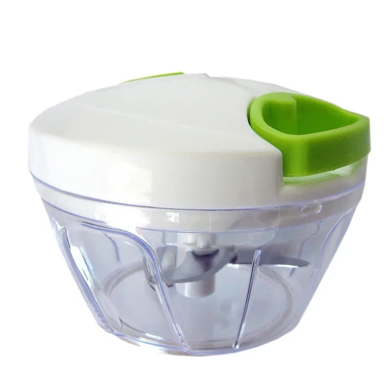 400ml Manual Food Crusher Mini Garlic Chopper Garlic Crusher Vegetable Onion Cutter Kitchen Cooking Accessories