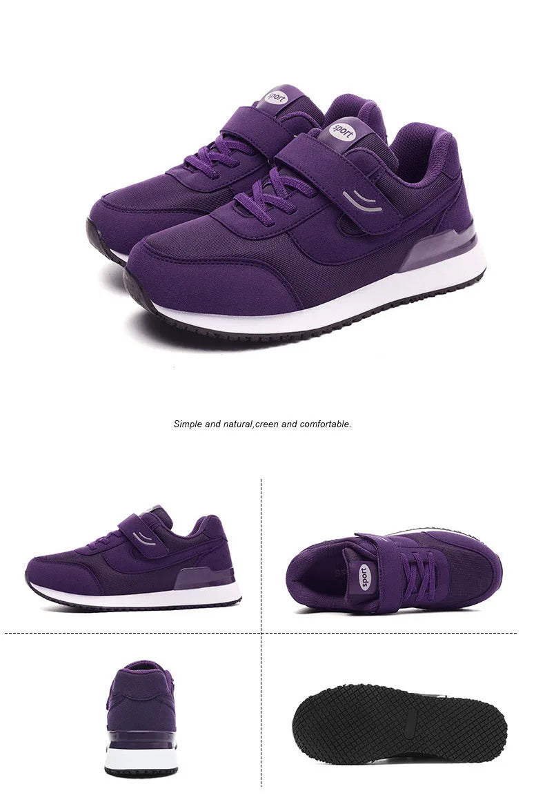 Women's Casual Walking Shoes Walking Breathable Anti-Slip Tennis Sneakers Lightweight Soft Sole Mesh Workout Shoes For Women