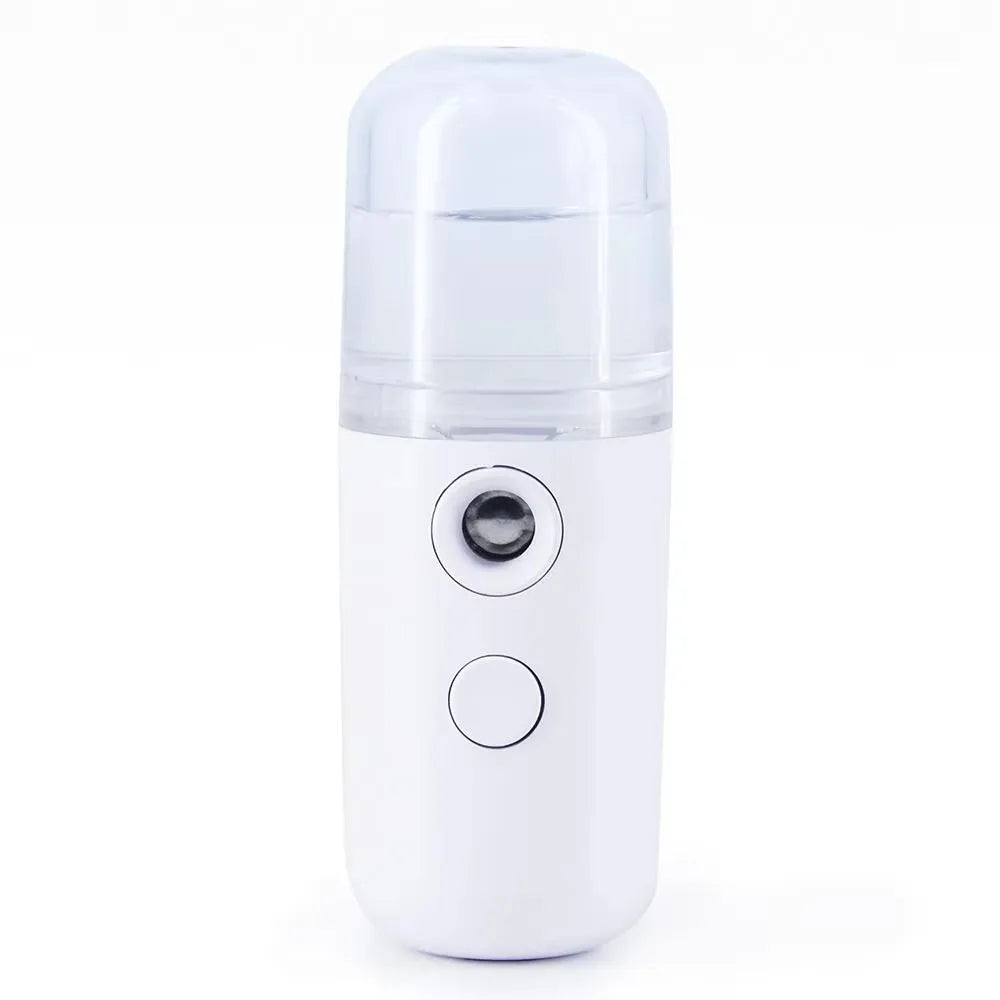 30ML Mini Facial Steamer Personal Nano Sprayer USB Nebulizer Humidifier Moisturizing Hydrating Women Beauty Skin Care Tool