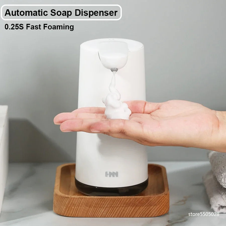 NEW Automatic Soap Dispenser Rechargeable Electric Hand Washing Machine Infrared Sensor Hand Washer Shampoo Soap Foam Maker