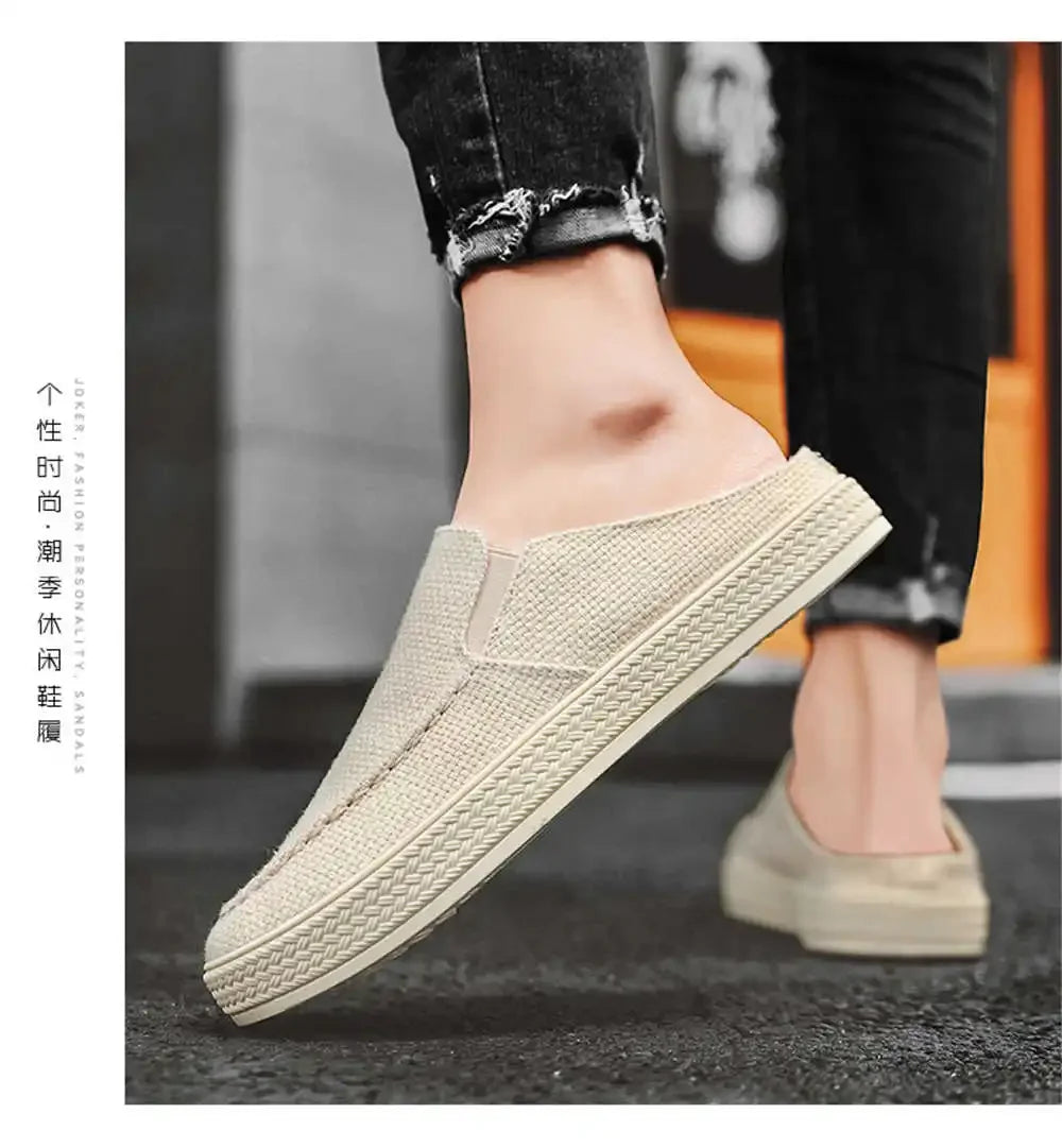 Open From The Back Canva Shoes Men Sneakers White Casual 42 Shoes Men's Luxury Brands Sport Athlete Top Sale Novelty