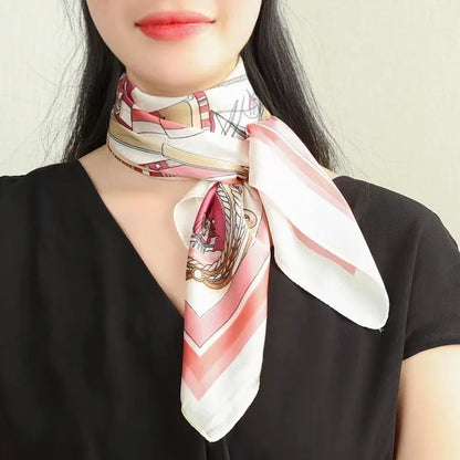 Scarf Women Silk Satin Scarf for Women Neckerchief  luxury Scarf Foulard Women Bandana Silk Scarves Laven Official Store