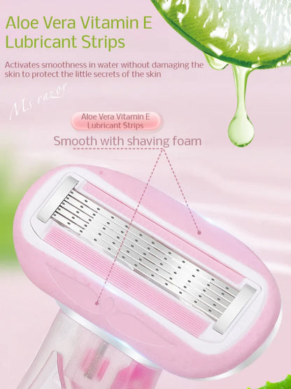 Epilator shaver ladies manual armpit hair razor private leg hair remover shaver