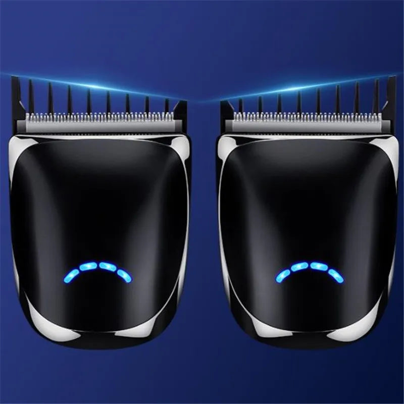 Washable Electric Self Hair Trimmer Self-Cut Haircut Kit Fade Style Clipper For Men Skull Bald Head Shaver Width Cutter Blade