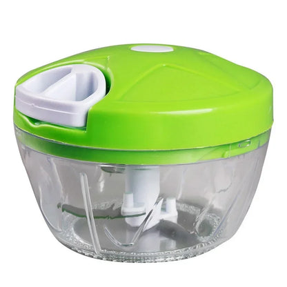 400ml Manual Food Crusher Mini Garlic Chopper Garlic Crusher Vegetable Onion Cutter Kitchen Cooking Accessories