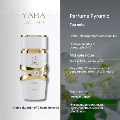 Yara Asad Perfume Hombre Women Musk Vanilla Cologne Men De Mujer Fragrance Sets Candy Lattafa Khamrah Perfumes Originales 100ml