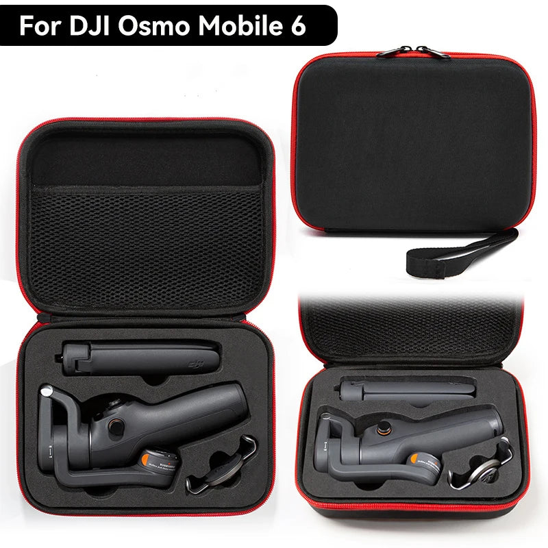 Portable Case Handbag Storage Bag Gimbal Tripod Waterproof Carrying Bag for DJI Osmo Mobile 6 Stabilizer Camera Accessories