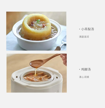 Electric stew pot, new household bird's nest stew pot, soup pot, porridge - cooking wonder, household electric stew pot.