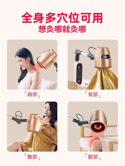 Moxibustion Fumigation Instrument Instrument Household Health Lamp Carry-on Acupuncture Moxa Boxes of Appliances